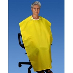 Palmero Healthcare Nylon Knee Length Patient Throw - Yellow